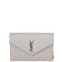 Saint Laurent Cassandre Envelope Chain Wallet Front