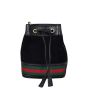 Gucci Ophidia Suede Bucket Bag Mini Front