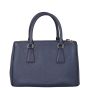 Prada Saffiano Lux Galleria Double Zip Tote Mini Back