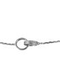 Cartier Love 18k White Gold Diamond Necklace 