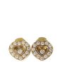 Chopard Happy Diamond Heart 18k Yellow Gold Stud Earrings