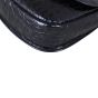 Saint Laurent Kaia Crossbody Small Croc-Embossed Corner Close Up