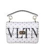 Valentino VLTN Rockstud Spike Medium Shoulder Bag Front