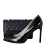 Chanel Vintage Quilted Flap Bag Shoe