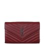Saint Laurent Cassandre Chain Wallet Front