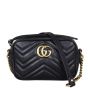 Gucci GG Marmont Mini Camera Bag Front With Strap