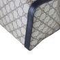 Gucci GG Supreme Padlock Tote Medium Corner Close Up
