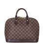Louis Vuitton Alma PM Damier Ebene Front