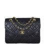 Chanel Vintage CC Flap Bag Front With Chain