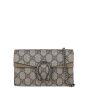 Gucci Dionysus GG Supreme Super Mini Bag Front With Chain