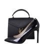 Saint Laurent Cassandra Top Handle Mini Shoe