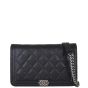 Chanel Boy Wallet on Chain Front With Chain