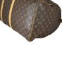 Louis Vuitton Keepall 55 Monogram Corner Close Up