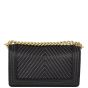 Chanel Boy Old Medium Chevron Chains Back
