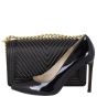 Chanel Boy Old Medium Chevron Chains Shoe