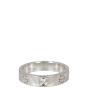 Cartier Love Wedding Band 18k White Gold 1 Diamond