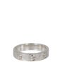 Cartier Love Wedding Band 18k White Gold 1 Diamond