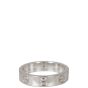 Cartier Love Wedding Band 18k White Gold 1 Diamond