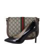 Gucci Ophidia GG Supreme Small Flap Bag Shoe