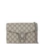 Gucci Dionysus GG Supreme Chain Wallet Front with Strap