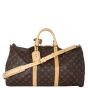 Louis Vuitton Keepall 50 Bandouliere Monogram Front with Strap