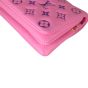 Louis Vuitton Pochette Coussin Monogram Embossed Lambskin Corner Close Up