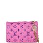 Louis Vuitton Pochette Coussin Monogram Embossed Lambskin Front With Charm