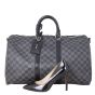 Louis Vuitton Keepall Bandouliere 45 Damier Graphite