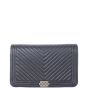 Chanel Boy Wallet on Chain Chevron