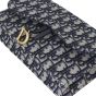 Dior Saddle Pouch Wallet on Chain Oblique