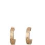 Cartier Love Hoop Earrings 18k Rose Gold