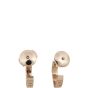 Cartier Love Hoop Earrings 18k Rose Gold