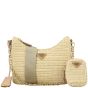 Prada Re-Edition 2005 Crochet Raffia Shoulder Bag
