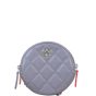 Chanel CC Round Triple Zip Pouch on Chain