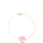 Cartier Amulette de Cartier Pink Opal Diamond 18k Rose Gold Bracelet