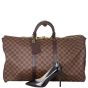 Louis Vuitton Keepall 55 Bandouliere Damier Ebene