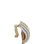 Cartier Vintage Diamond 18k Yellow Gold Clip-on Earrings