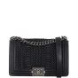 Chanel Boy 3D Pleated Old Medium