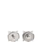 Tiffany & Co Victoria Platinum Diamond Earrings Small