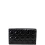 Dior Lady Dior Patent Cannage Pouch