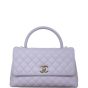 Chanel Coco Top Handle Flap Bag Medium