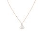 Bvlgari Diva's Dream 18k Rose Gold Diamond Mother of Pearl Pendant Necklace