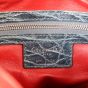 Dior Lady Dior Medium Tweed and Croc Embossed