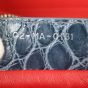 Dior Lady Dior Medium Tweed and Croc Embossed