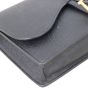 Dior Saddle Pouch Wallet on Chain