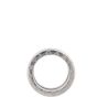 Bvlgari B.Zero1 18k White Gold Four Band Diamond Ring