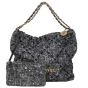 Chanel 22 Hobo Medium Tweed