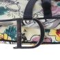 Dior Vintage Saddle Bag Paris ‘50s Print