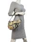 Dior Vintage Saddle Bag Paris ‘50s Print