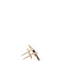 Louis Vuitton Idylle Blossom Diamond 18k Rose Gold Stud Earrings